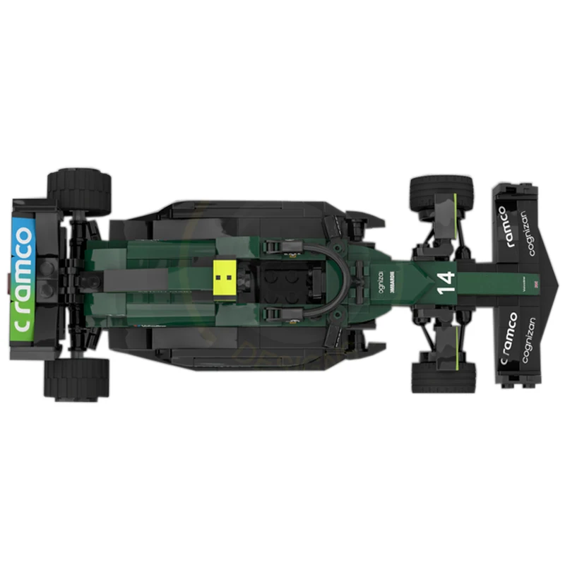 Nieuwe Technische MOC-179404 Superamr24 Team Inzet Superrace Auto Model Buiding Kit Makers Blok Stenen Kind Speelgoed Verjaardagscadeaus