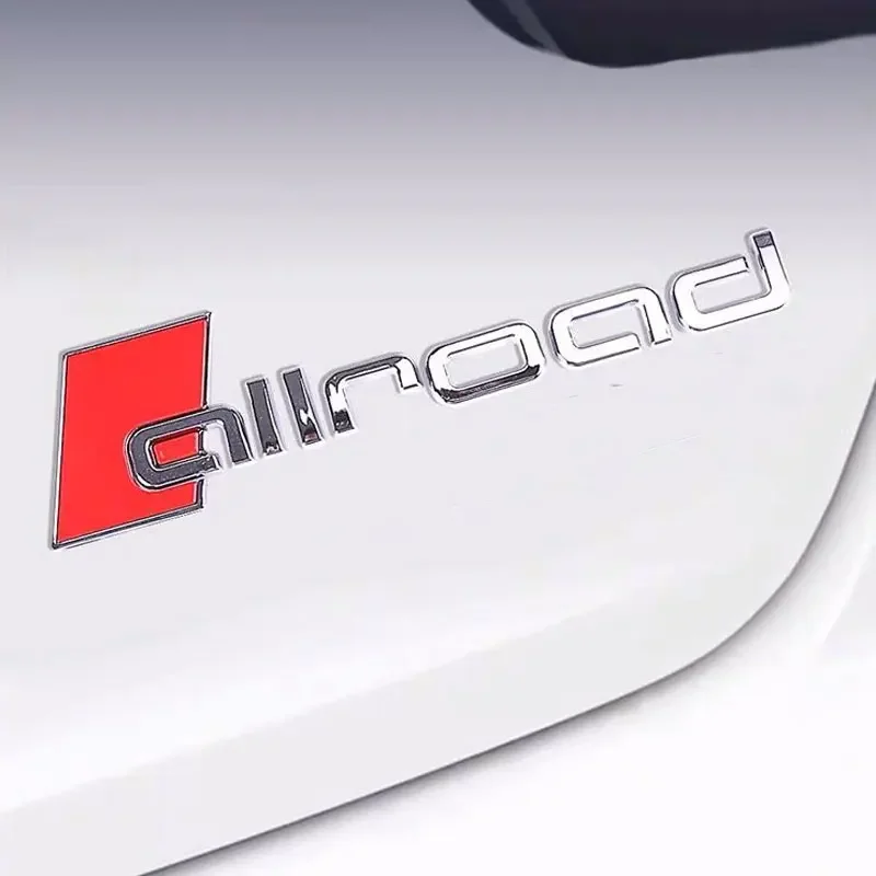 Audi A4 A6 Allroad X Vader Sport Rear Trunk Decoration Logo Decals Modified Parts Badge Stickers Car Accessories view 5