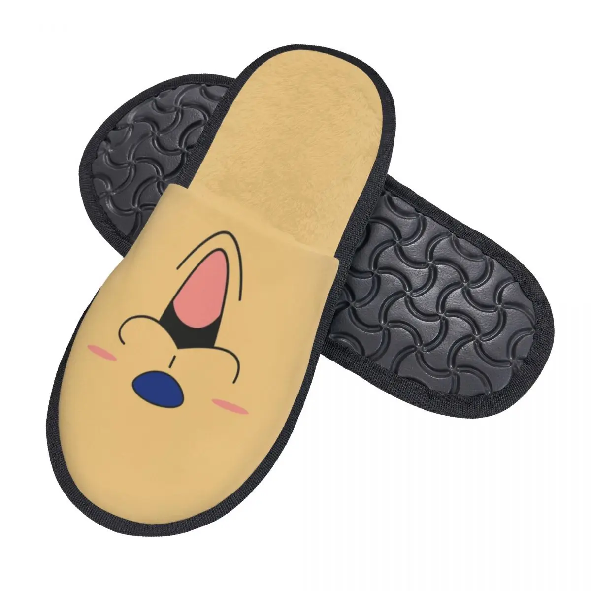 Custom Smile Chopper One Pieces Cozy Scuff Memory Foam Slippers Women Anime Manga Spa House Shoes