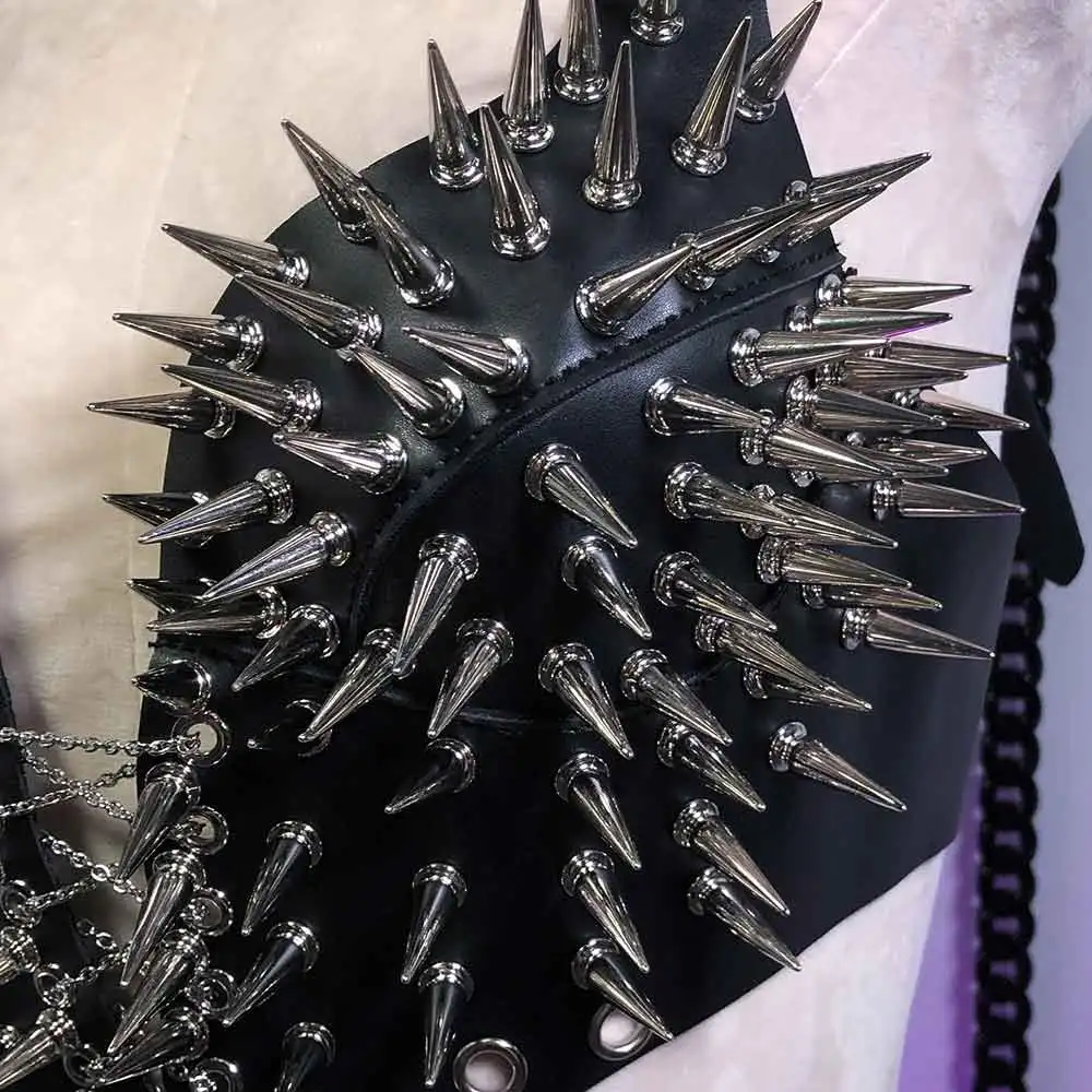 فاسق الصخرة ايكو الجرونج Harajuku Emo Y2K الرسن بروتيل القمم رصع برشام الجمجمة E-الفتيات لتقوم بها بنفسك Kawaii القوطي القوطية يدوية الصنع #3