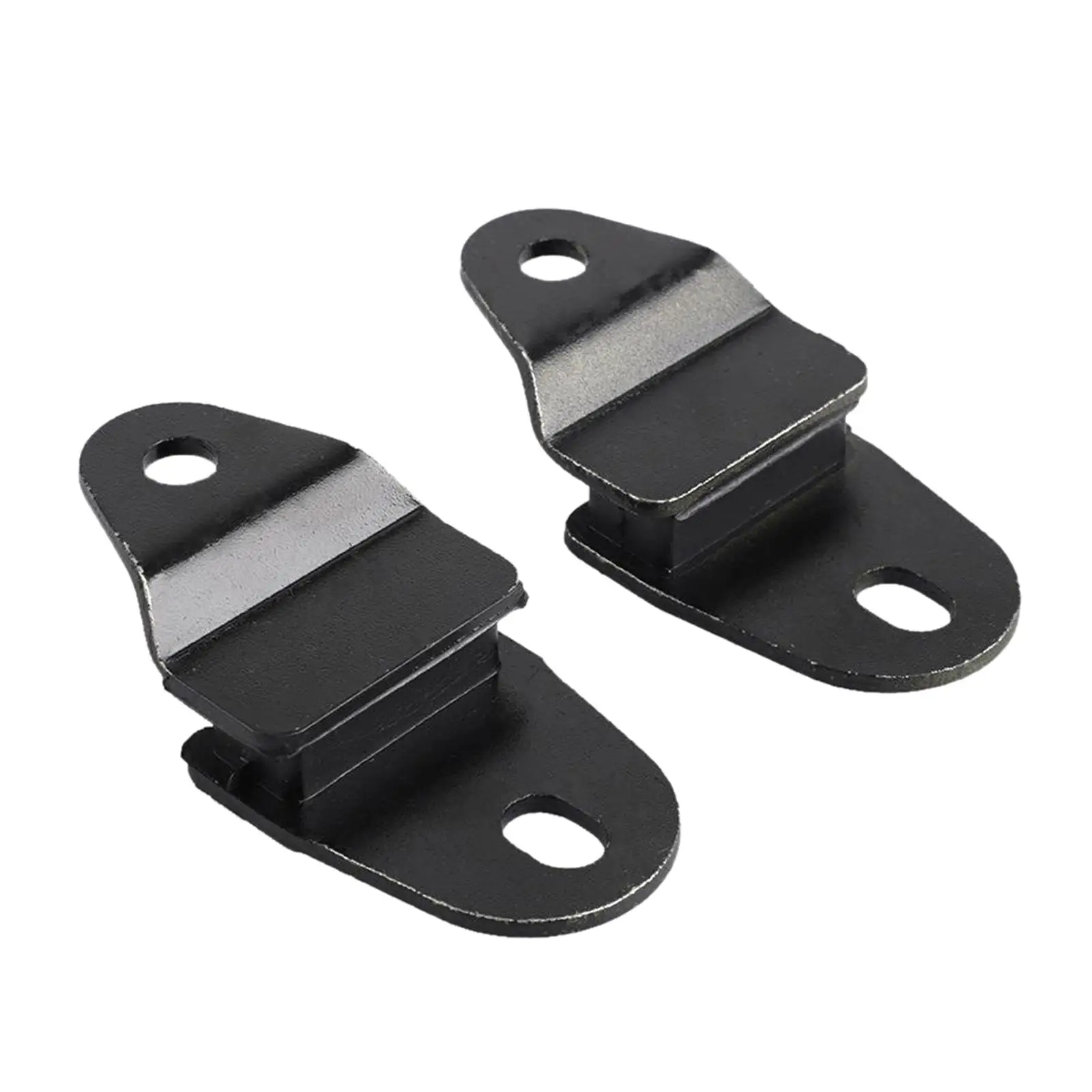 Motorcycle Exhaust Clamp Heavy Duty Iron Muffler Pipe Hanger Strap Black Bracket for Yamaha Banshee 350 YFZ350
