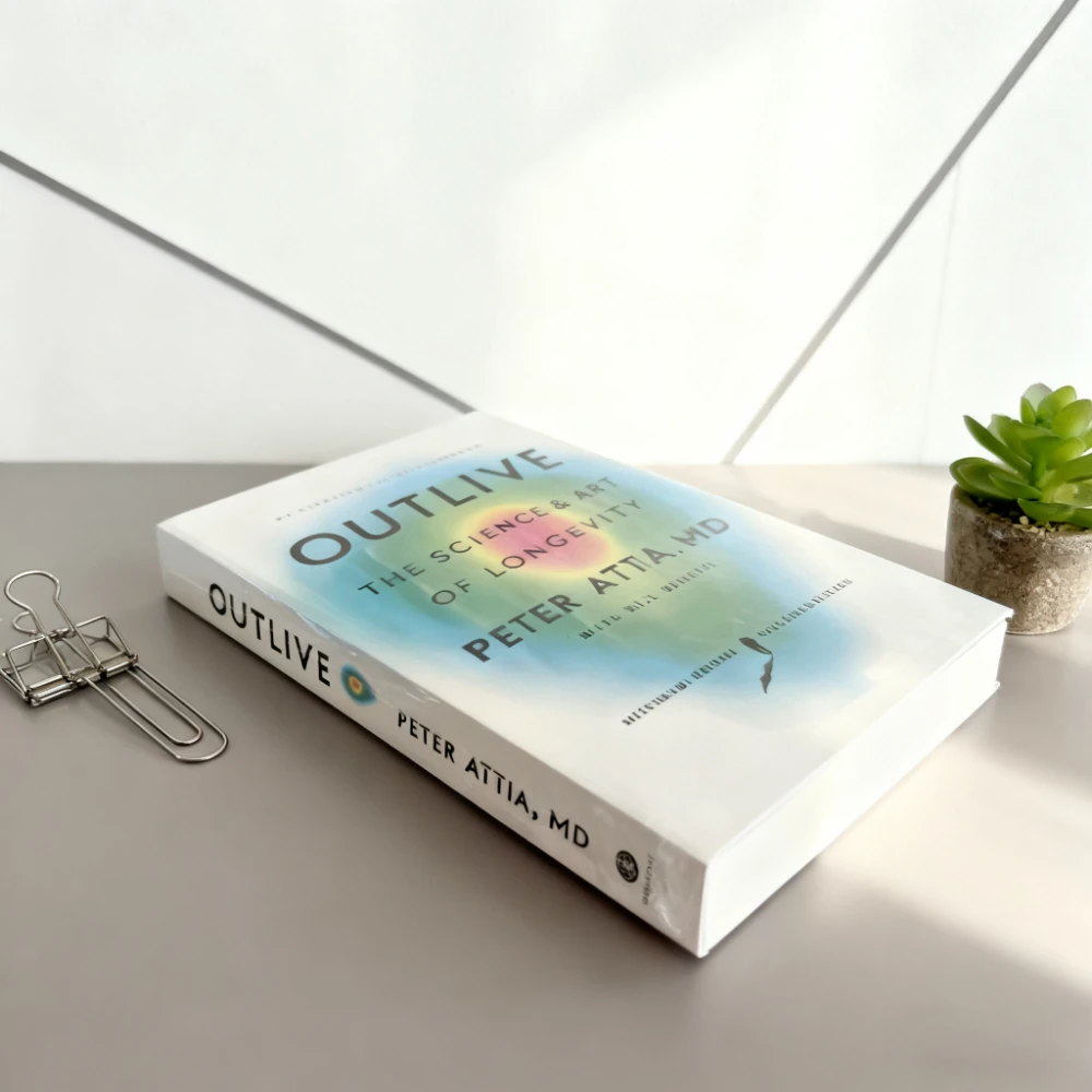 

Outlive Par Peter Attia The Science and Art of Longevity Livre De Poche En Anglais