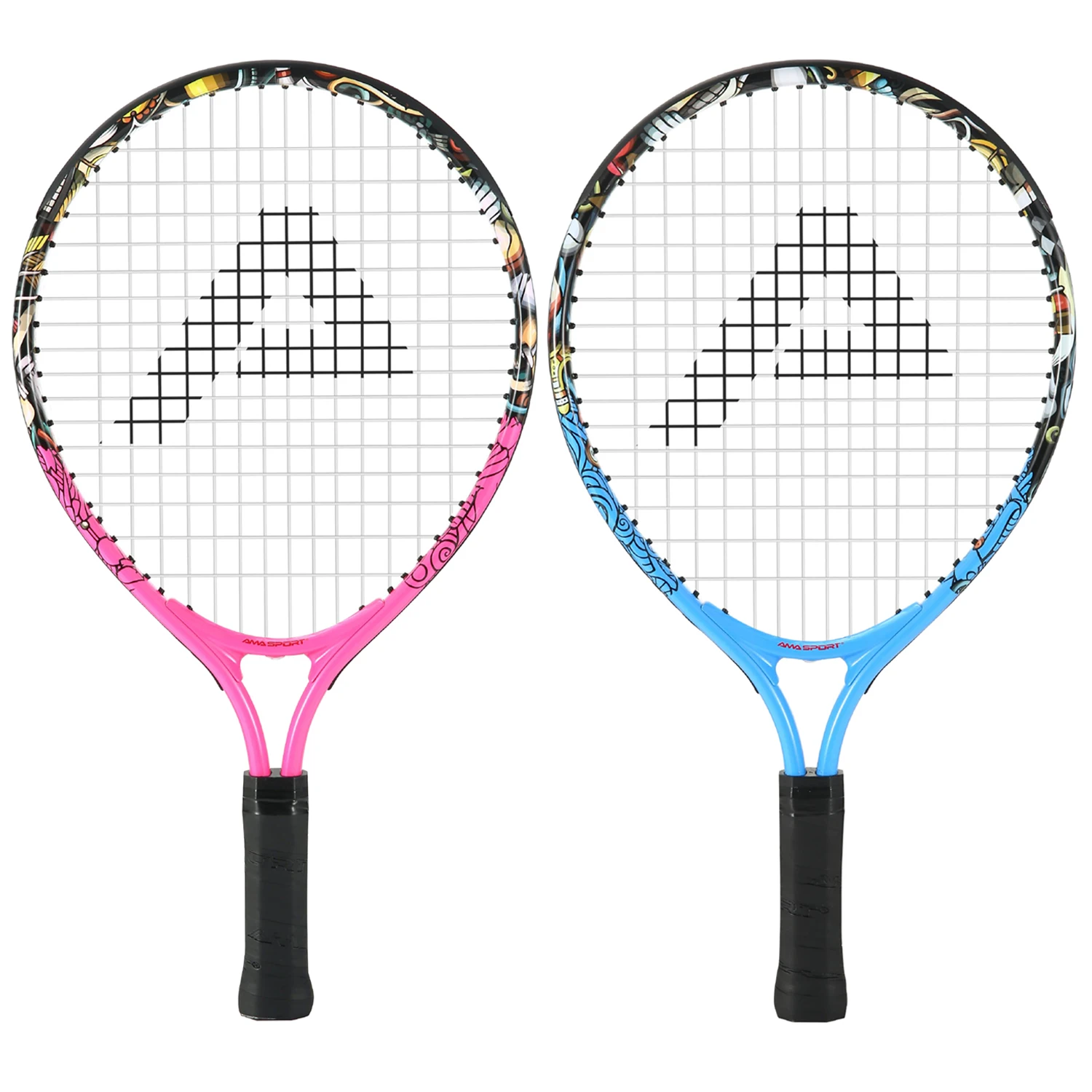 AMASPORT Tennis Rackets for Kids Toddlers 17\'\' with Cover Bag for Girl and Boy Tennis Racquet