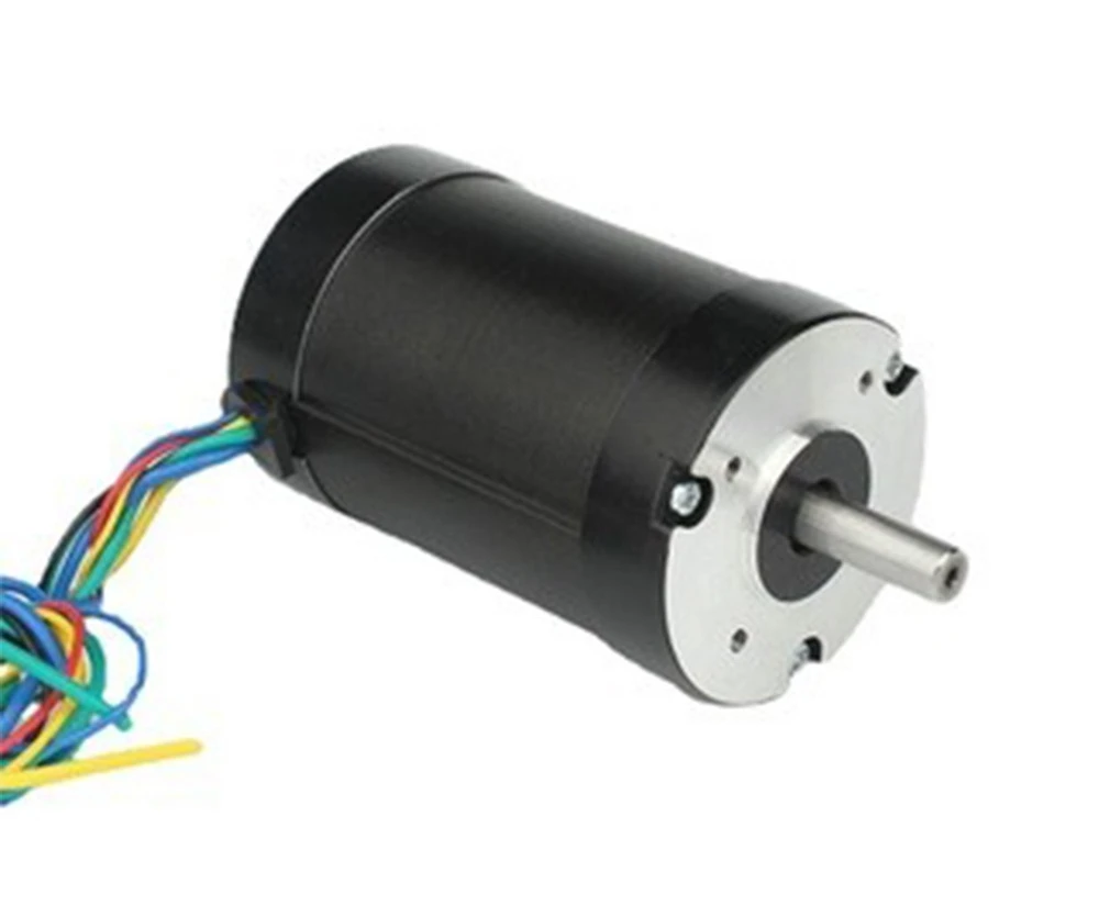 

57 Brushless Motor DC Sensor Motor 4 Pole 4000RPM Smoke Exhaust Equipment Fresh Air System