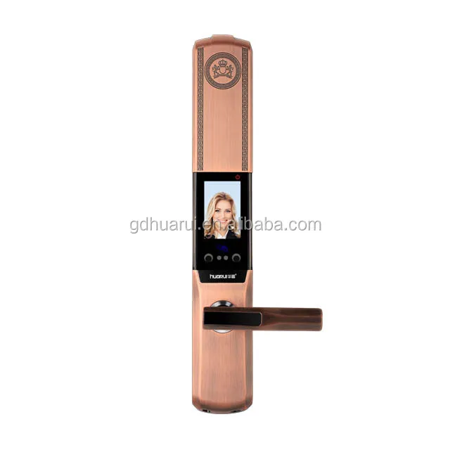 Huarui HR805 Dongguan fingerprint door lock, fingerprint lock, security lock fingerprint lock