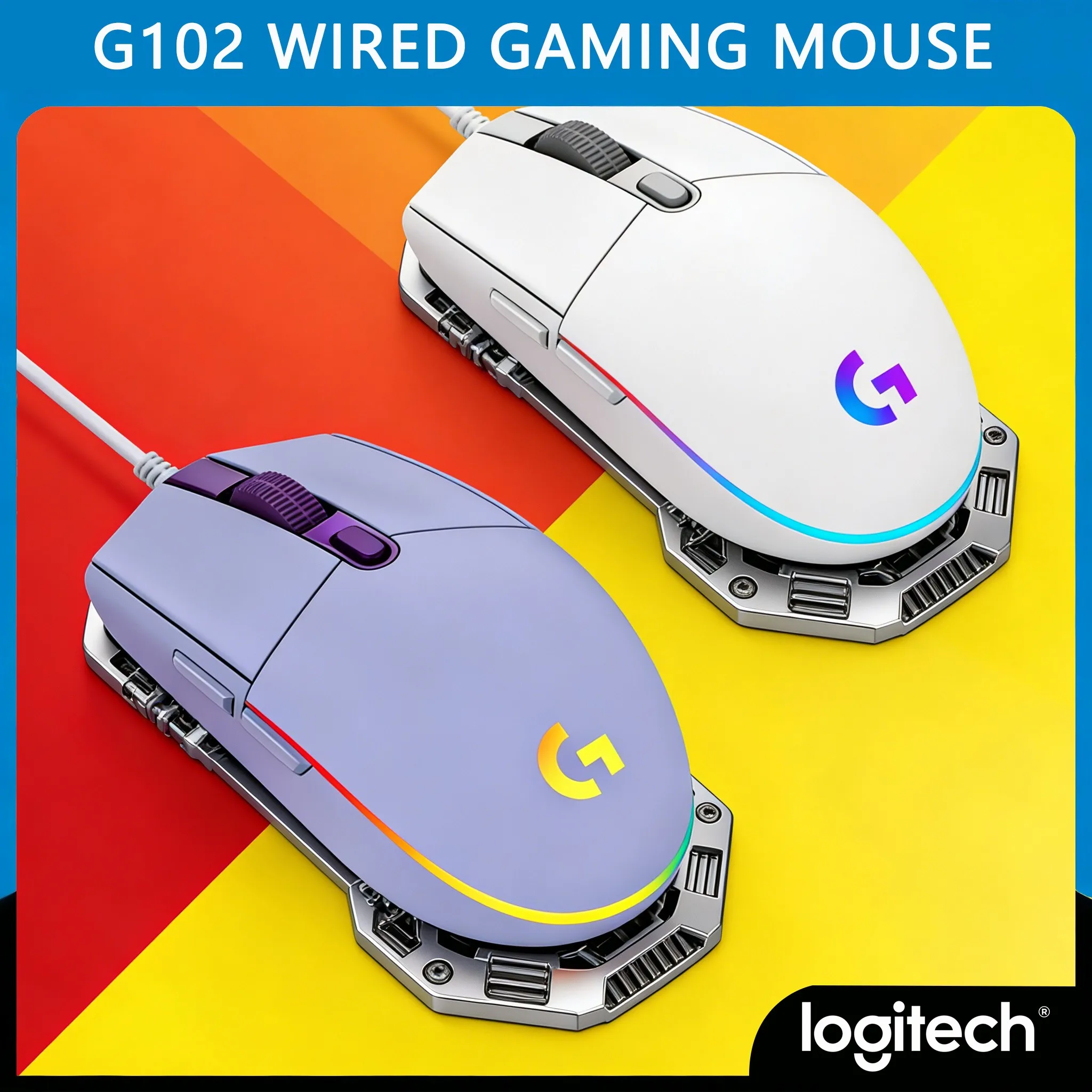 

Logitech G102 - Идеально для героев Overwatch
