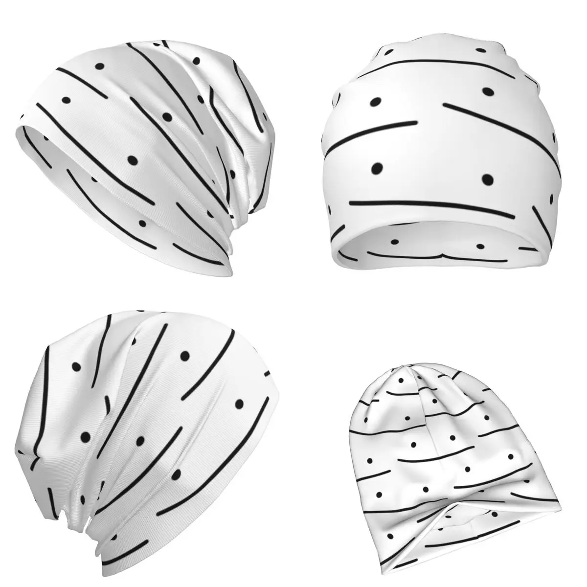 Ditto Face Warm Knitted Cap Fashion Bonnet Hat Autumn Winter Outdoor Beanies Hats for Unisex Adult