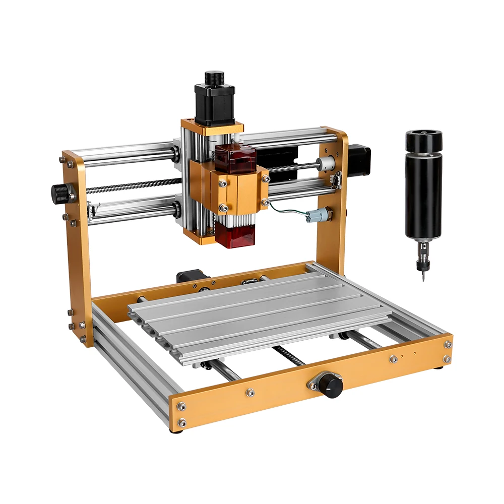 3018 Plus Industrial Small Engraving Machinery 3d Photo Crystal 2 in 1 500w Spindle Cnc Wood Router la ser Engraving Machine view 3