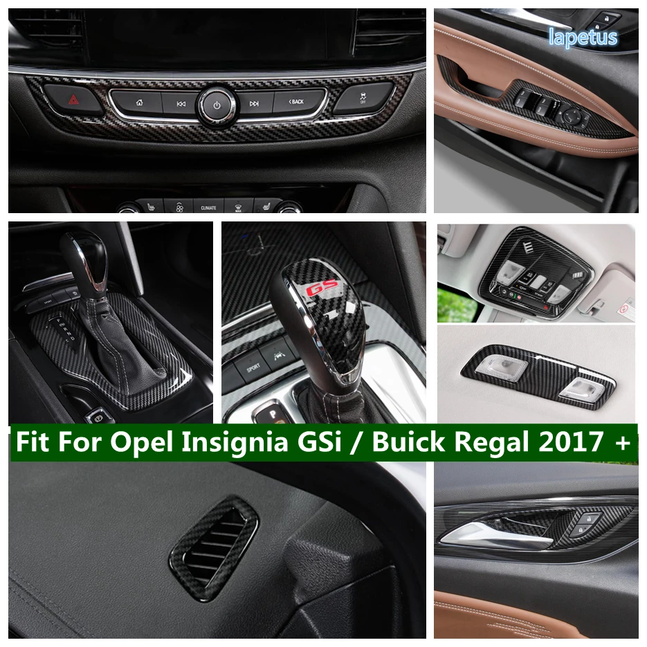 창문 리프트 단추, 독서등, 기어 시프트 박스 커버 트림, Opel Insignia GSi / Buick Regal 2017 - 2023 용 액세서리 