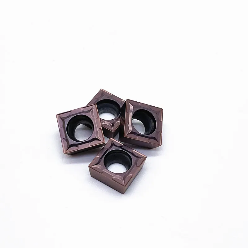 10 pces de alta qualidade deskar scmt09t304 scmt09t308 lf6118 inserção de carboneto de ferramenta de gerencio interno para aço inoxidável