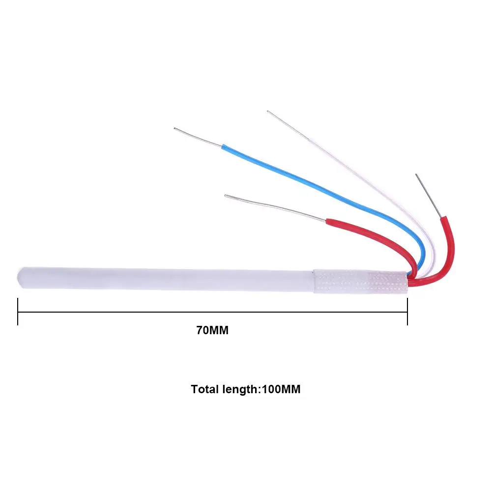 Ceramic Heating Core 100*3.8*3.8mm 4 Wire Adapter Replacement Soldering Iron Heating Element High Quality 1 Pcs