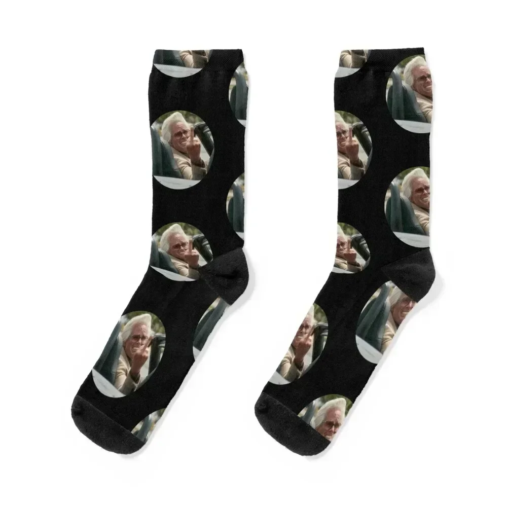 Uncle Baby Billy Middle Finger Socks moving stockings winter gifts Designer Man Socks Women's