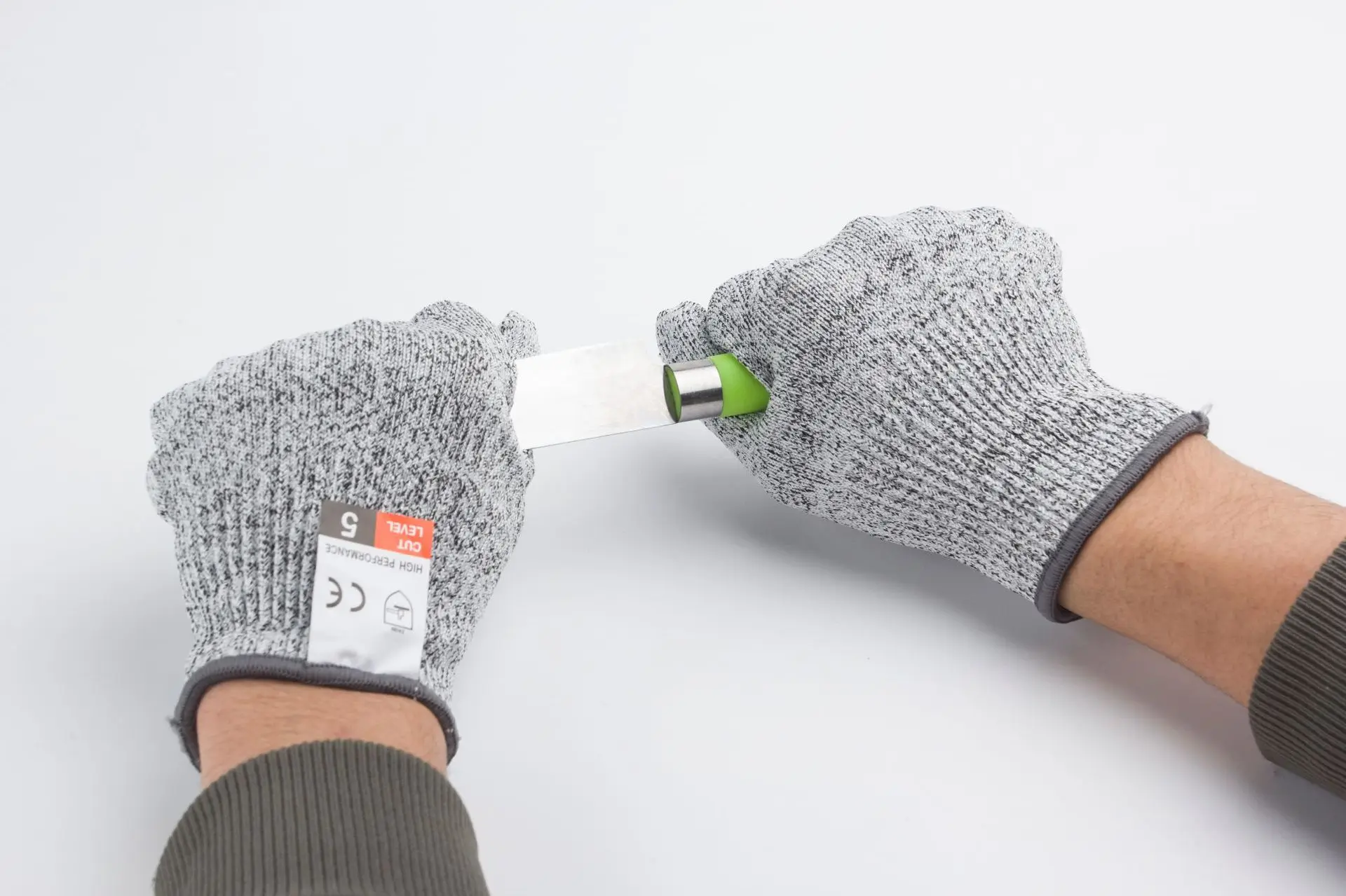 5 مستويات مكافحة قطع شاشة تعمل باللمس مكافحة قفازات القطع الزجاج المطبخ الغذاء الصف ذبح الأسماك قتل مكافحة قفازات القطع