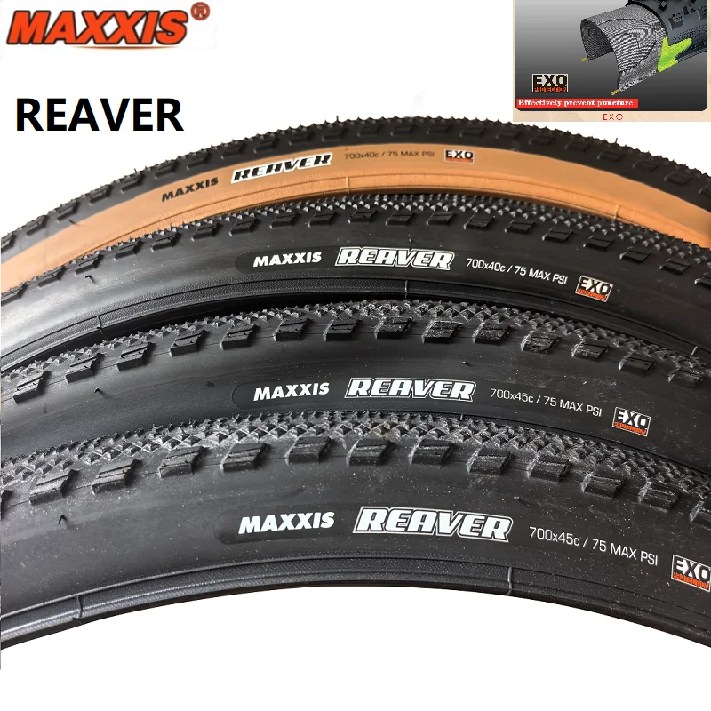 Maxxis Reaver Road Vacuum Tire 700X40C/45C Off-Road Gravel Bicycle Tires Maxxis Reaver 700c Road Tire