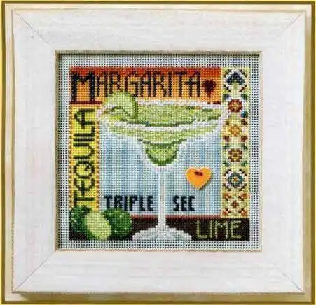 Mh 14-8105 Lime Wine 23-23 Cross Stitch Kit Aida Count Unprint Canvas Stitches Embroidery DIY Handmade Needlework