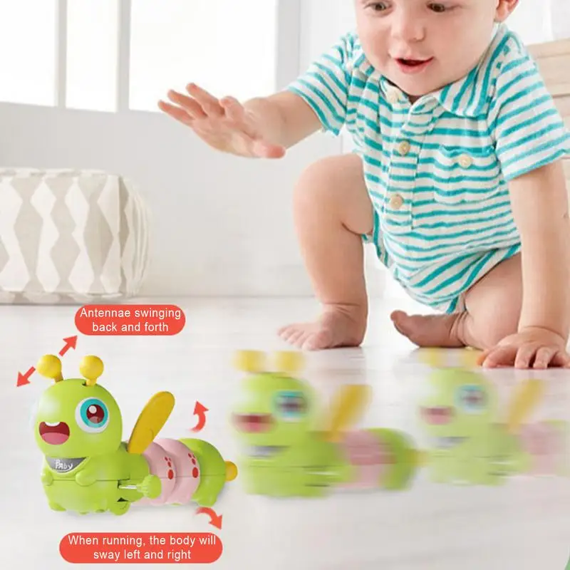 Wind Up Caterpillar Crawler Preschool Toddler Activities Wind Up Mechanism For Preschool Toddler Activities Funny Cute