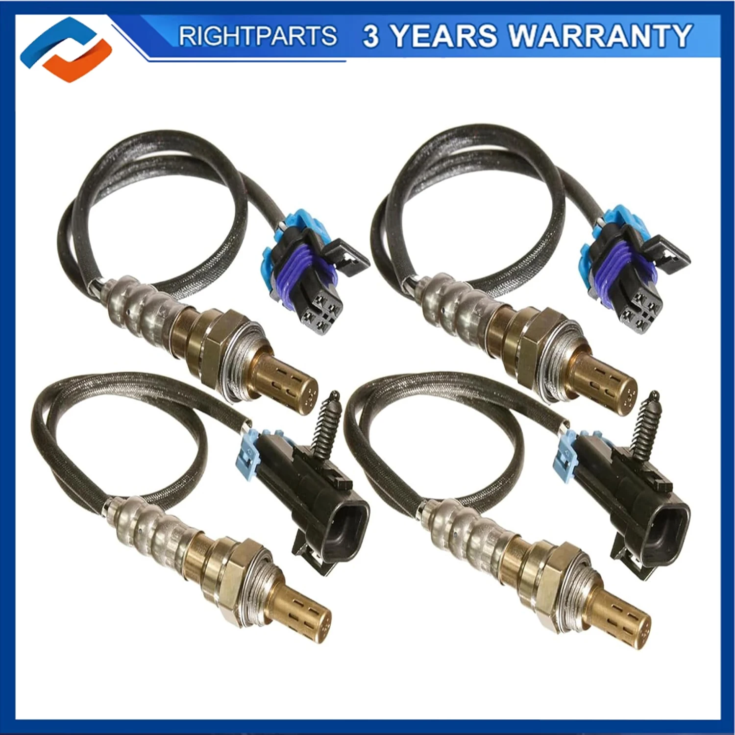 4pcs O2 Oxygen Sensor Car For Chevrolet Avalanche Silverado Suburban Tahoe GMC Sierra Yukon 2007 Accessories 234-4112 234-4337