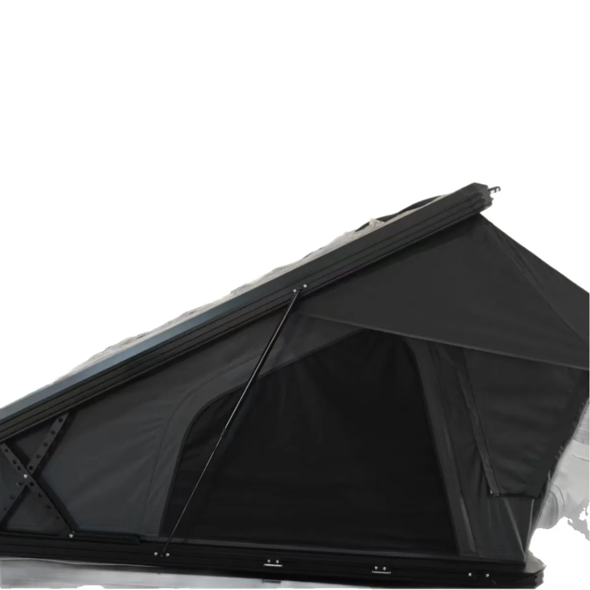 Roof tent outdoor camping quick open folding triangular aluminum alloy off-road SUV car car tent
