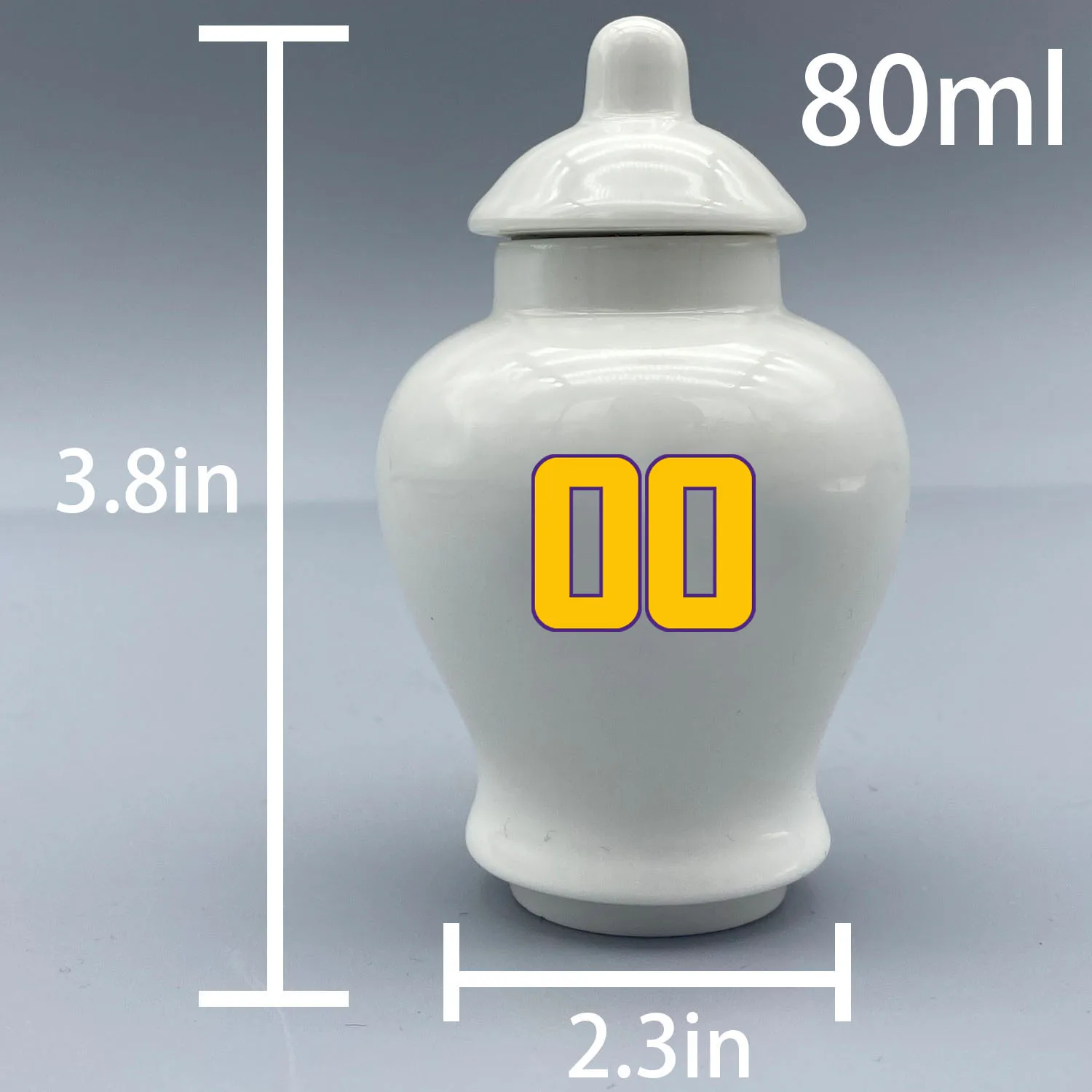 Mini Urn for Minnesota Vikings-themed Logo Urn.Please send me the customization information - name/date and number on the urn