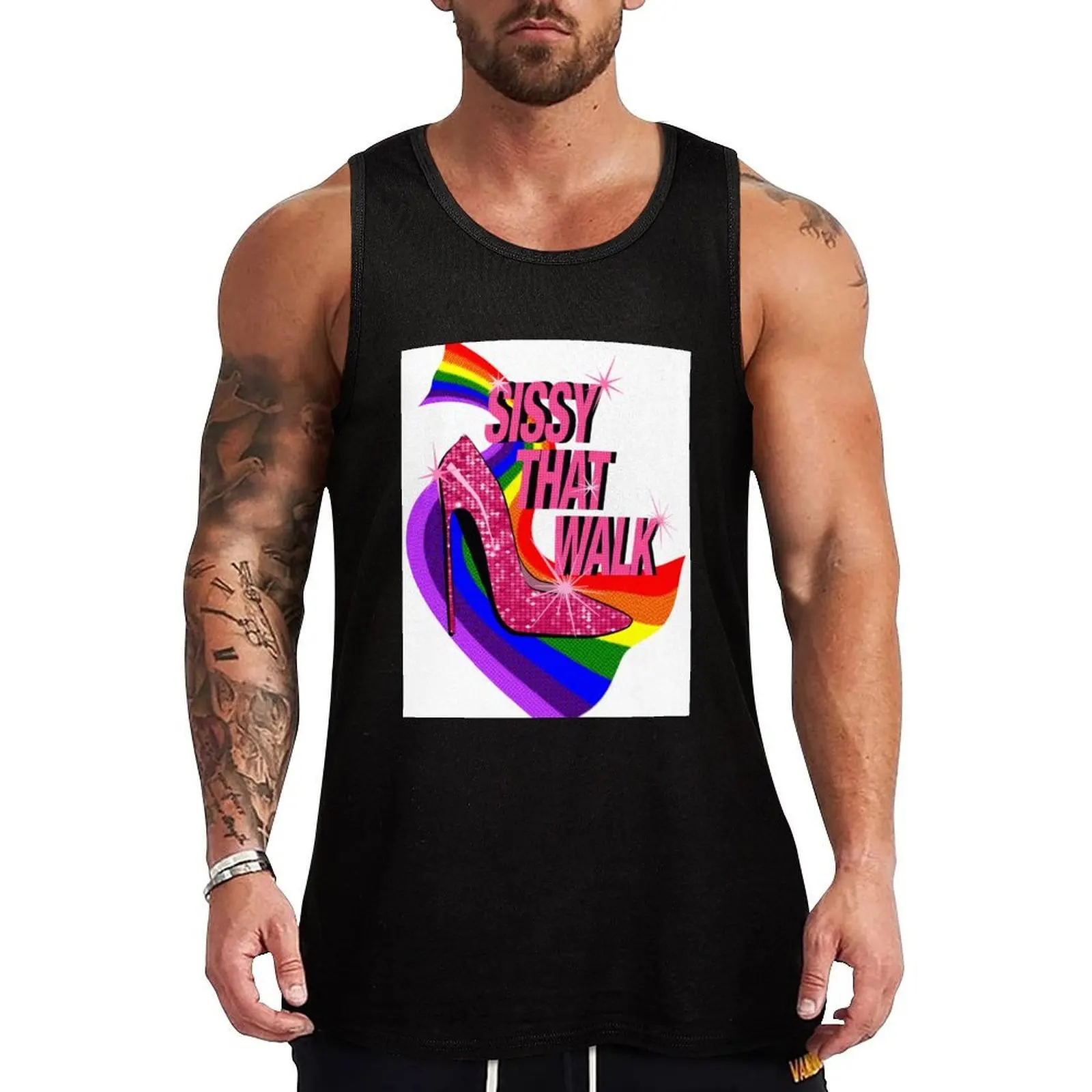 Sissy That Walk Tank Top Anti Shrink Tank Top Durable Casual Sleeveless Shirt