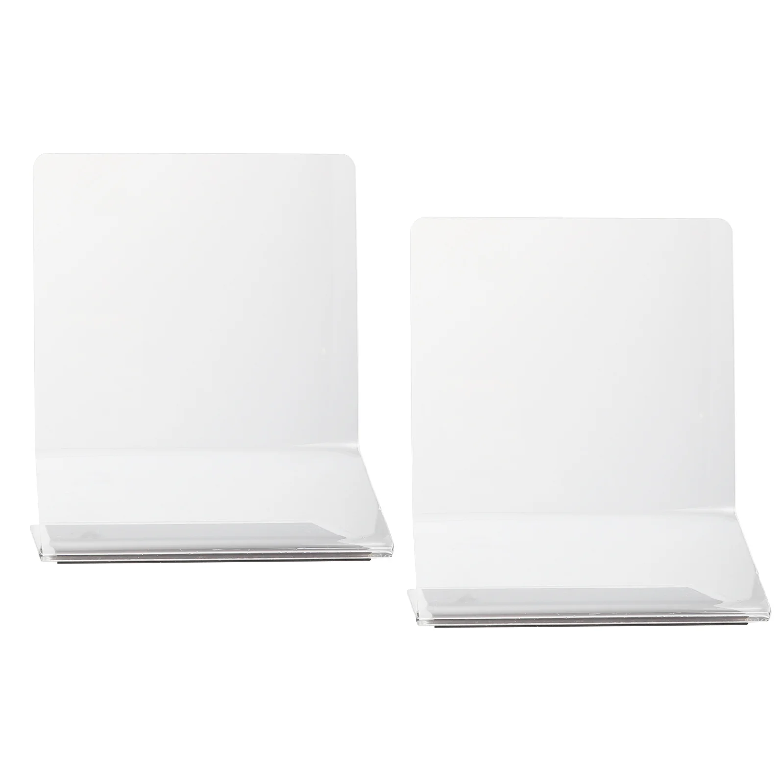 

2Pcs Supermarket Shelf Dividers Transparent Classification Plates for Store Goods Separator Freely Reusable Stable and Neat