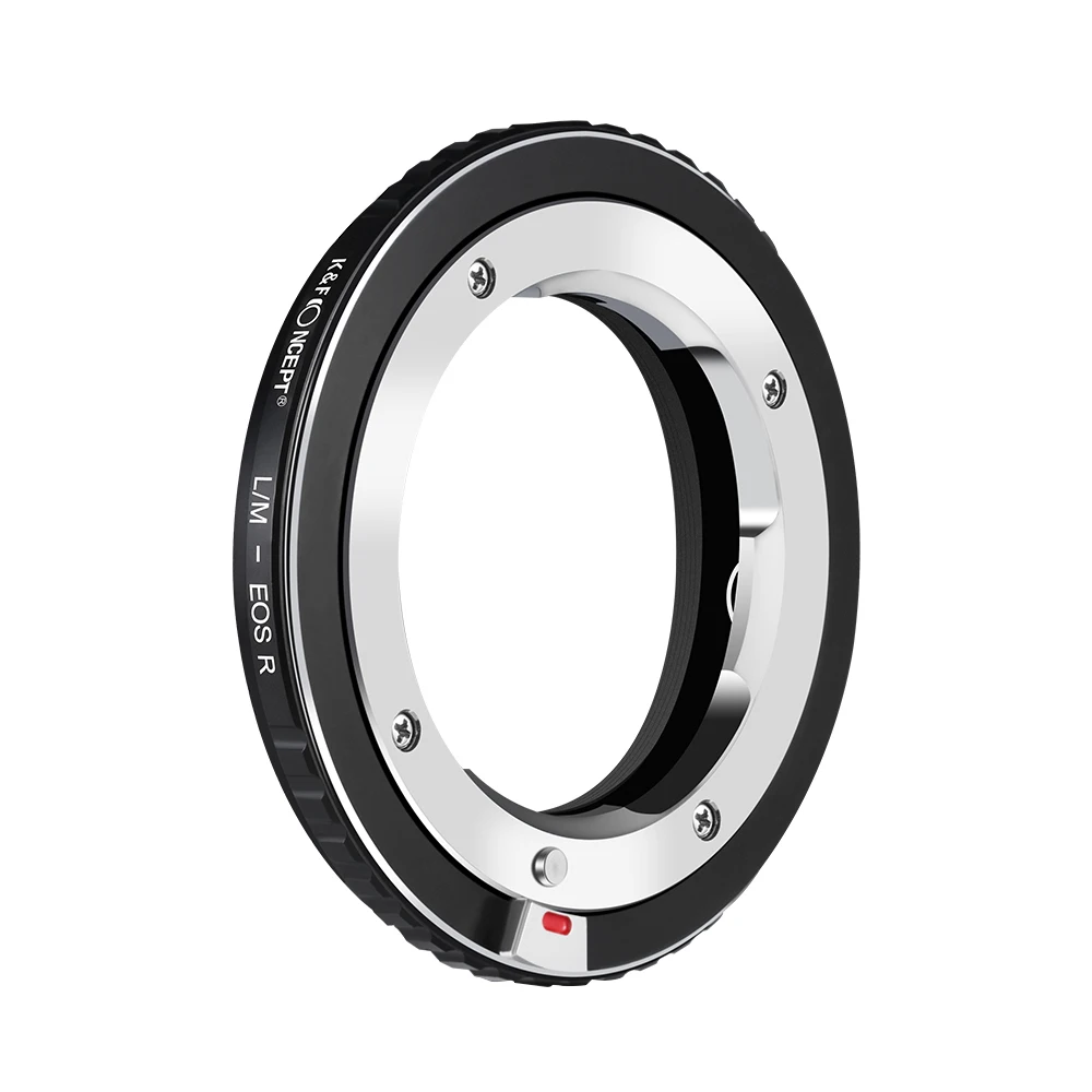 K&F Concept Lenses Adapter for Leica M Lenses L/M to Canon RF EOS R Lens Mount Adapters Ring Camera Body DSLR Accessories New