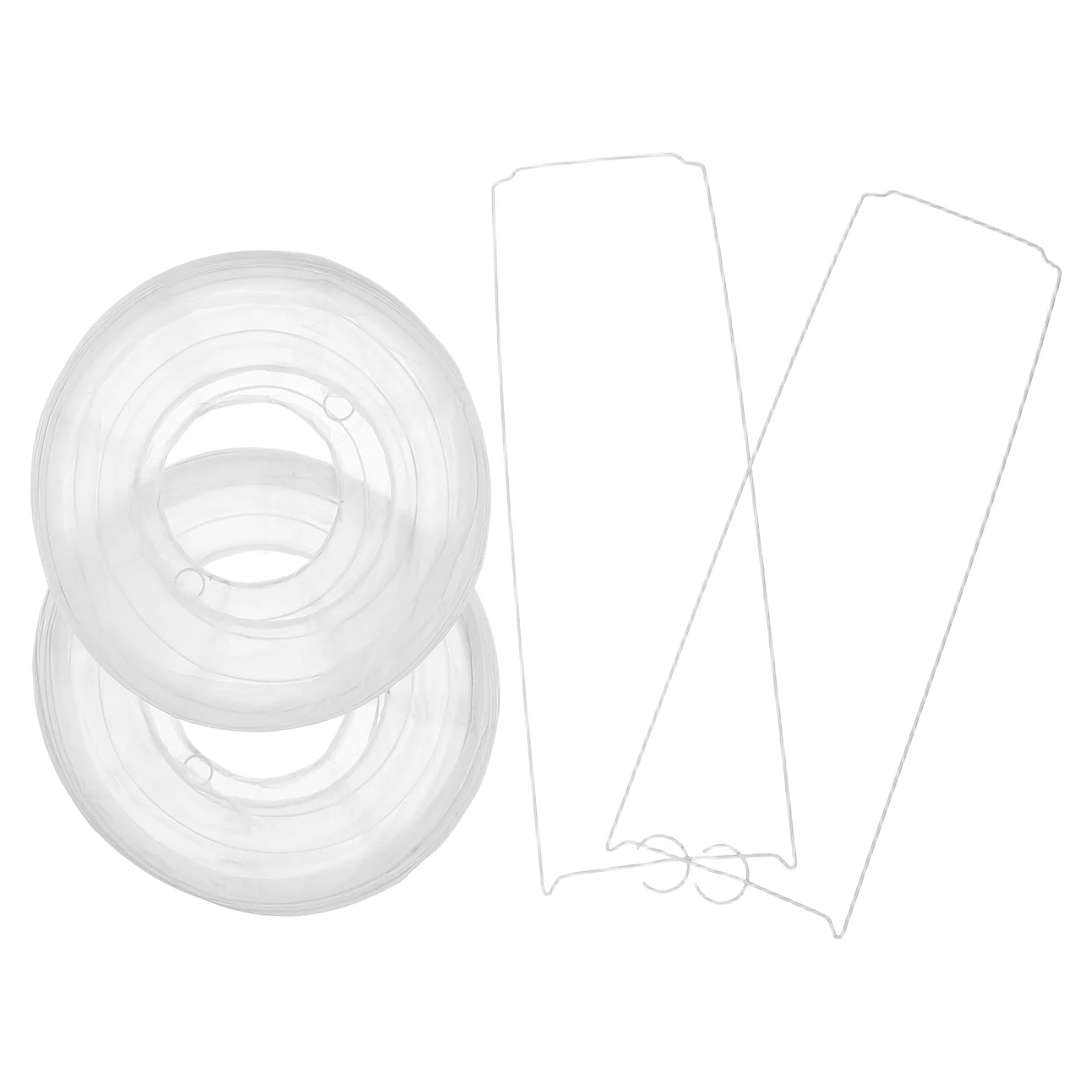 

2pcs Japanese Lanterns 19x29CM White Winter Melon DIY Paper Lanterns Restaurant Barbecue Decor Foldable Outdoor
