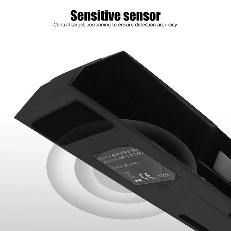 Wall Metal Detector Electronic Wood Studs Finder Wire Scanner LCD Display TH210 Black Durable