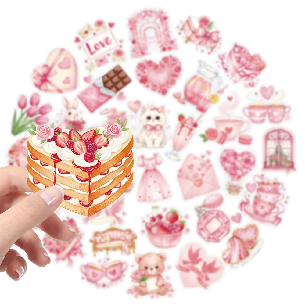 10/30/56 قطعة شفافة الرجعية المجففة زهرة الورد ملصقات مقاوم للماء الكتابة على الجدران حقيبة دراجة نارية الهاتف Vintage ملصق PET ديكور