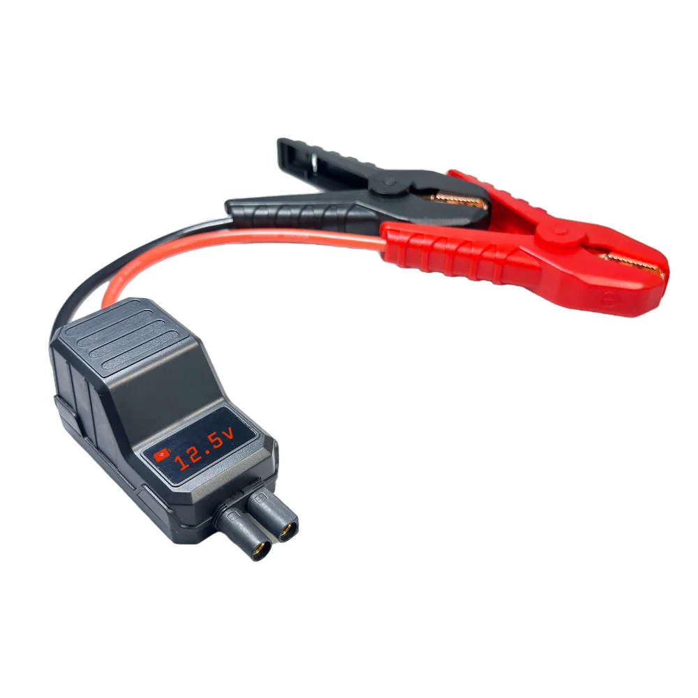 Smart LED Alligator Clamp For Car Jump Starter Clip Connector Intelligent Booster Cable Clip