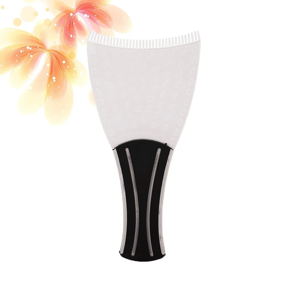 مشط فرشاة صبغ الشعر 2 في 1 أداة تلوين صالون قابلة لإعادة الاستخدام مريحة مناسبة لتغطية كاملة لتطبيق الصبغ وتصفيف الشعر #4