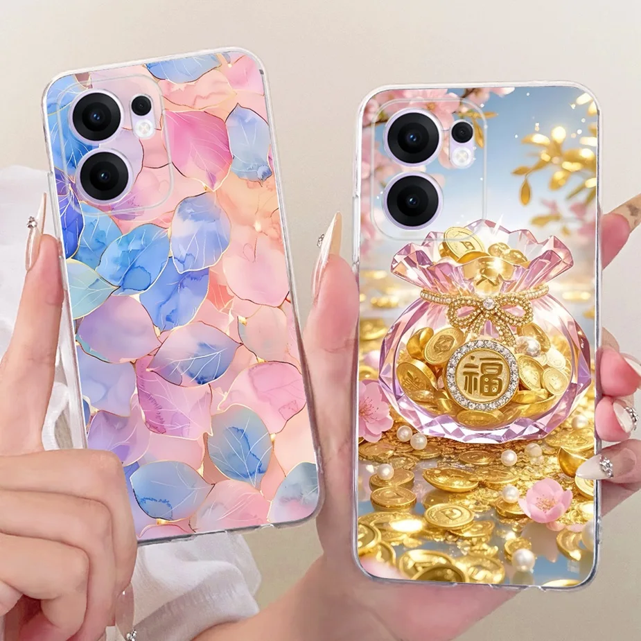 ل ممن لهم رينو 13F 5G حالة Reno13 FS كول التنين رسمت غطاء لينة سليم جراب هاتف ل ممن لهم رينو 13 برو Reno13 F الغطاء الخلفي أكياس #5