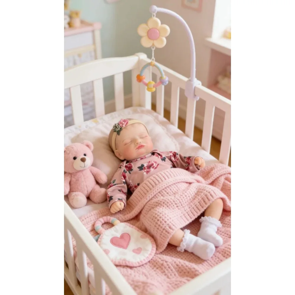 17 "الشعبية روزالي تولد من جديد دمية طفل الوليد الطفل حجم واقعية نابض بالحياة دمى طفل ثلاثية الأبعاد الجلد مع الأوردة المرئية mucionesas niñas