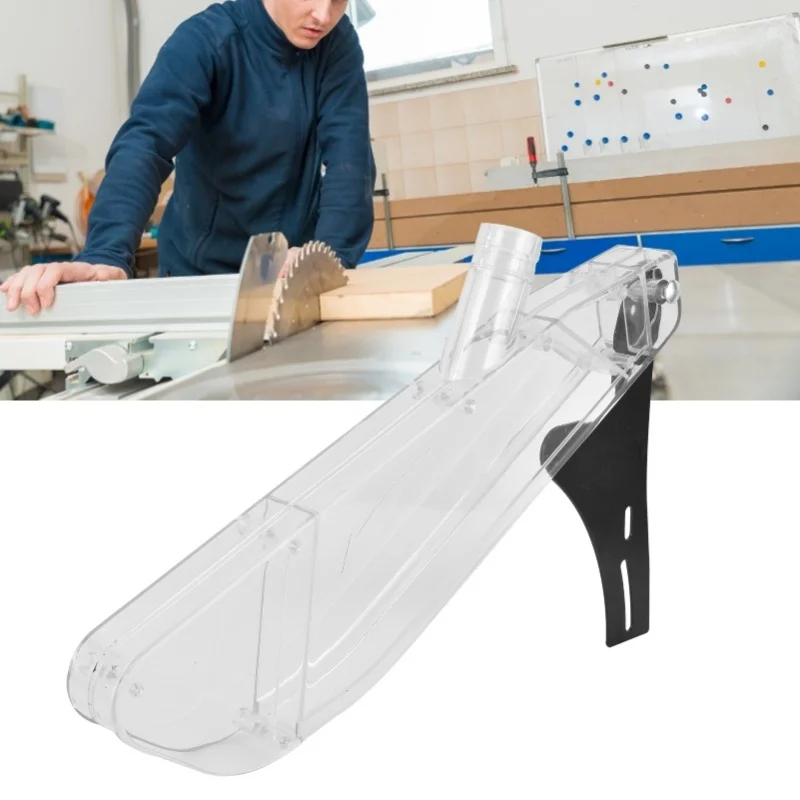 Table Saw Protective Cover 4-10in Acrylic Protection Case Blade Guard For Woodworking