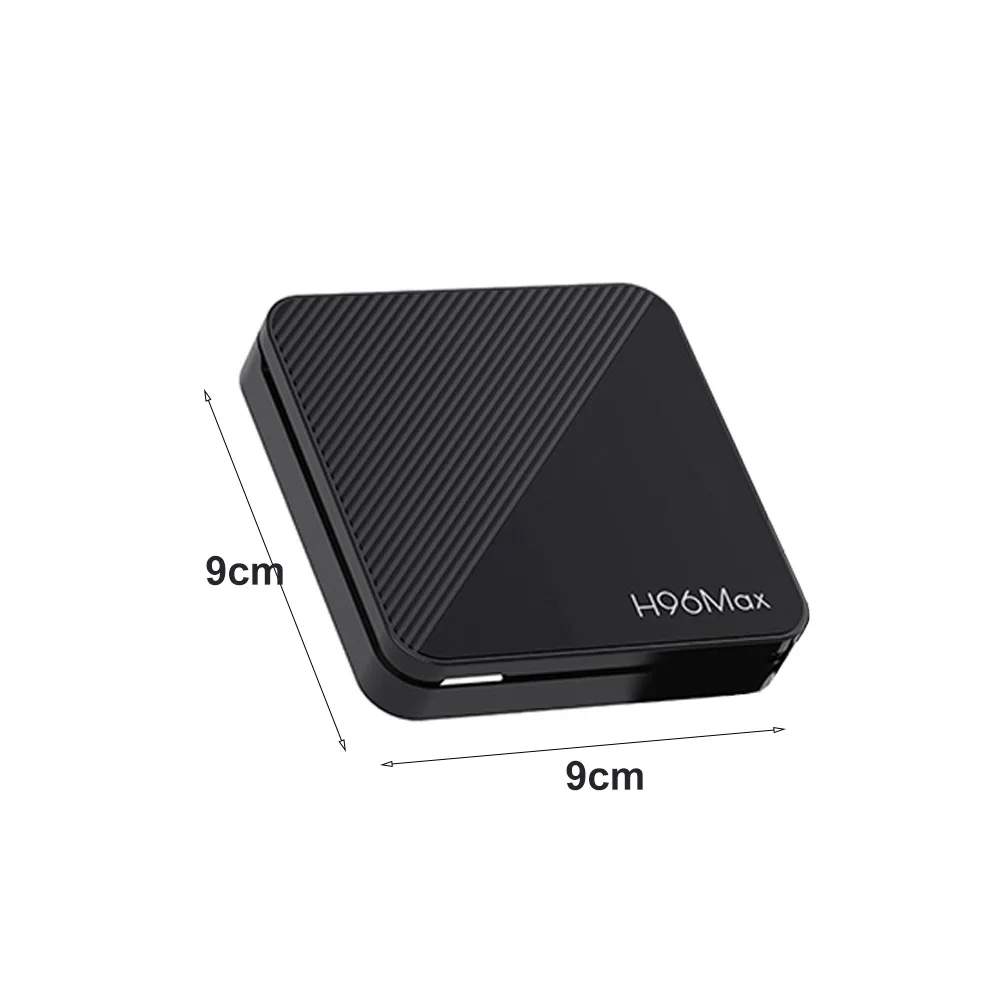 H96 MAX H313 Smart TV Box Android 14 ATV TV Box 4K @ 60fps 100M/LAN Wifi6 BT5.0 Google Voice Assistant Mediaspeler Set Top Box - afbeelding 2