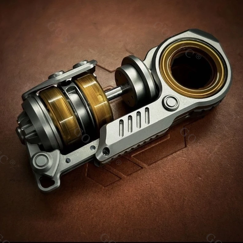 LEPAI EDC السقاطة المغناطيسية متعددة الوظائف مركب اللعب الفولاذ المقاوم للصدأ الكبار اللعب الحسية تململ سبينر الإصبع الدوران