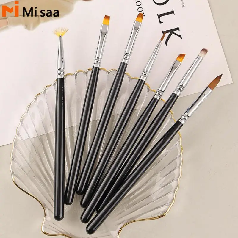 Nail Art Brush Nails Nail Brush Nail Art Manicure Tools Painting Pen Liner Drawing Cosmetics Tool Drawing Pen Makeup Tool