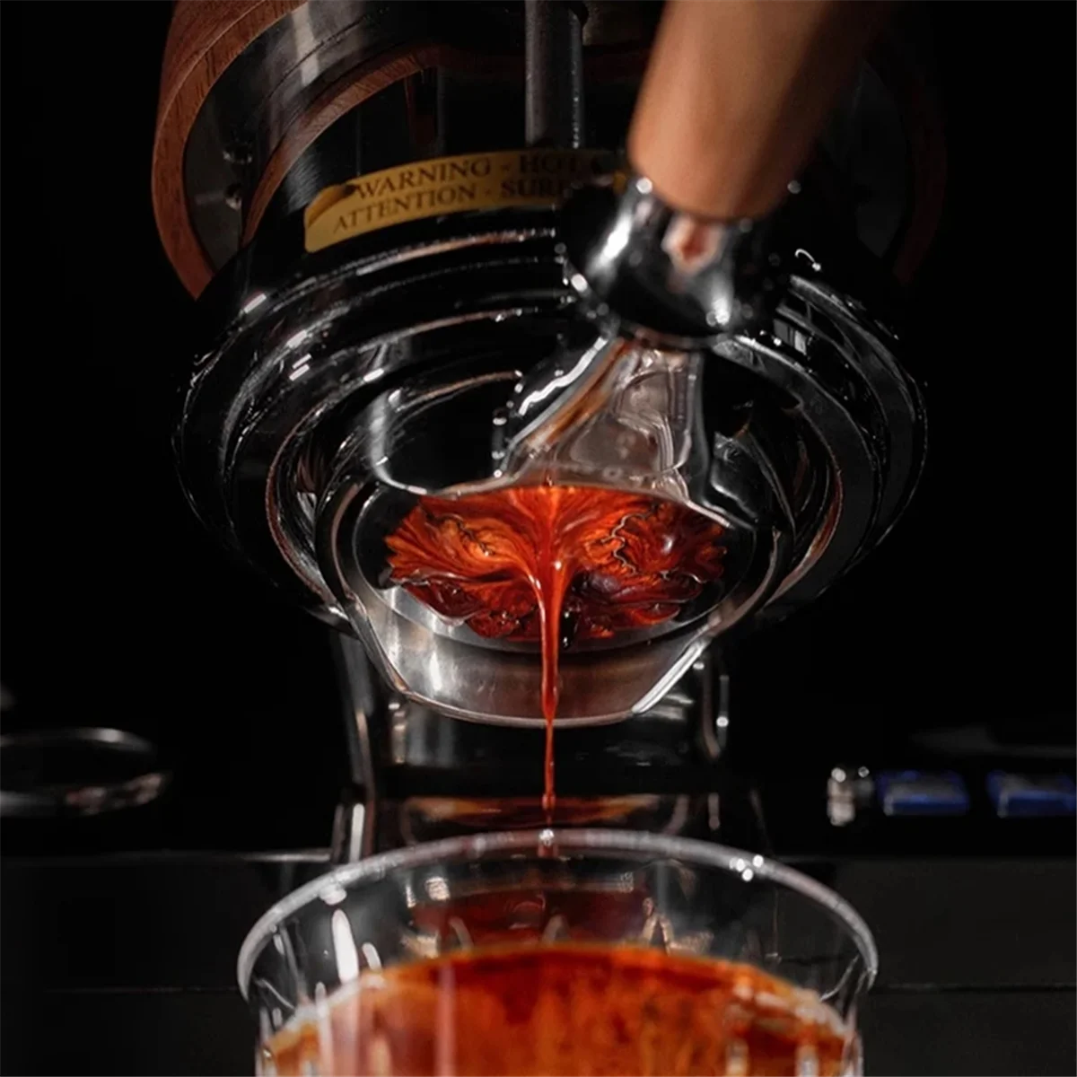 Аксессуары для кофемашины, 58 мм, бездонный портафильтр из нержавеющей стали для E61, ,Sanremo, Faema