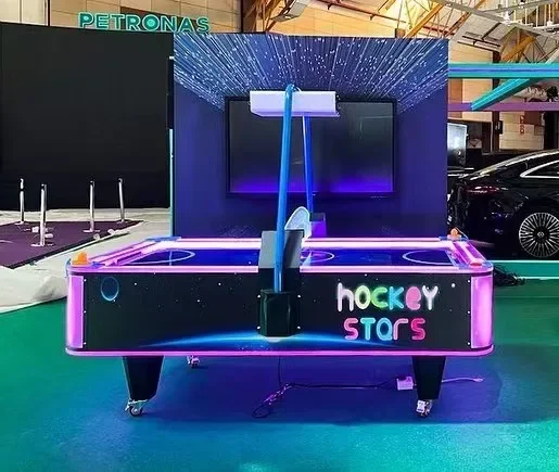 Indoor Air Hockey Table Ticket Exchange Game Console 2 Player Air Hockey Table Machine