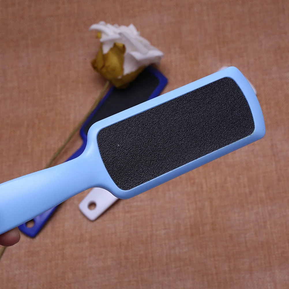 4 Stuks Double Side Pedicure Voet Bestand Puimsteen Voet Eelt Remover 20.2X4.5X2Cm Dode huid Removal Tool Pedicure Paddle Nail