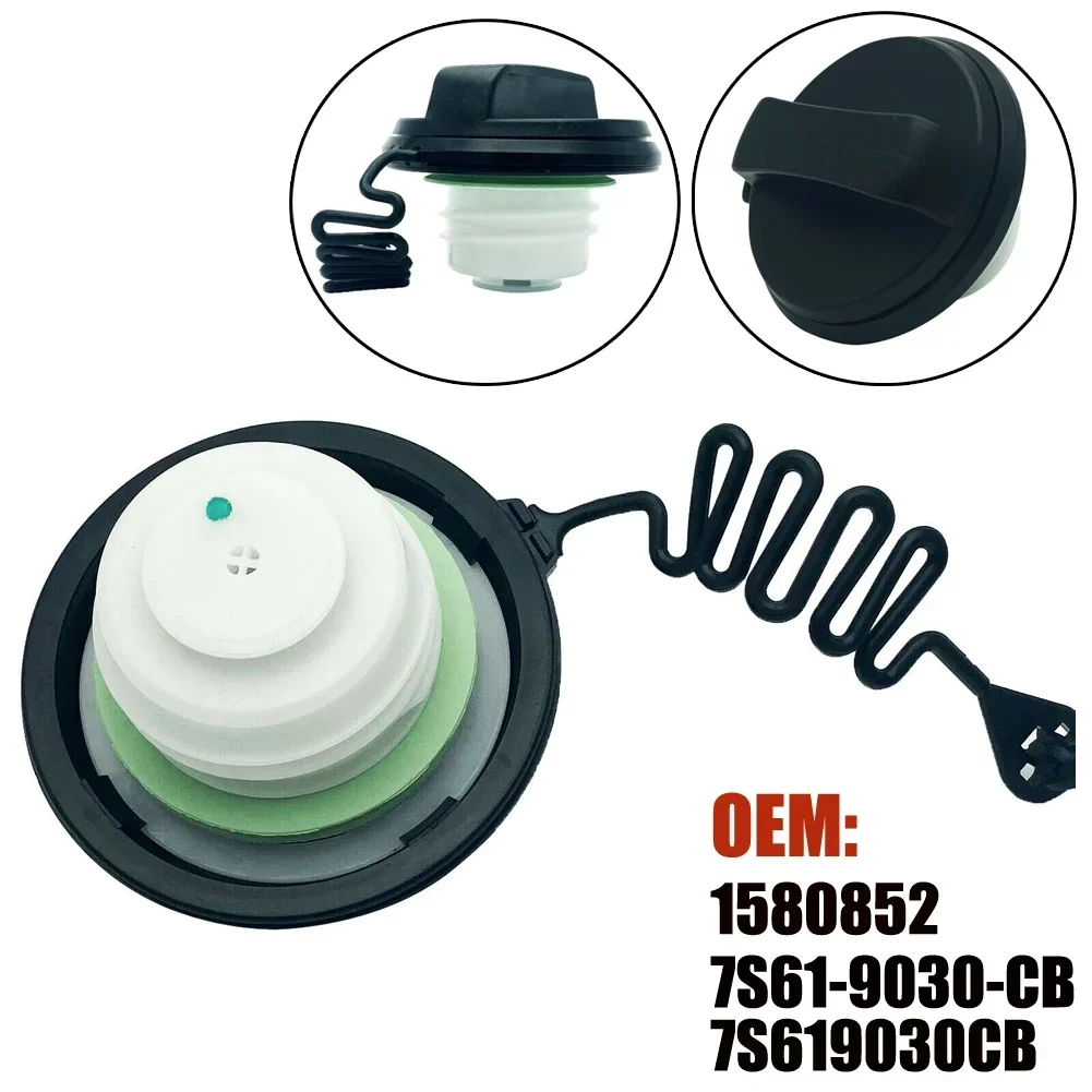 Car Tank Covers For Ford-Fiesta MK5 2001-2008 Petrol Diesel Fuel Tank Filler Cap 1580852,7S61-9030-CB,7S619030CB