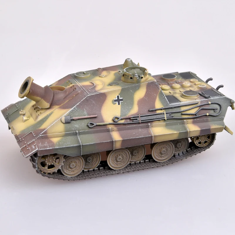 

AS72117 1/72 Scale German Assault Tiger E50 38cm Gun Simulation Plastic Tracked Tank Model Static Collectible Toy Gift