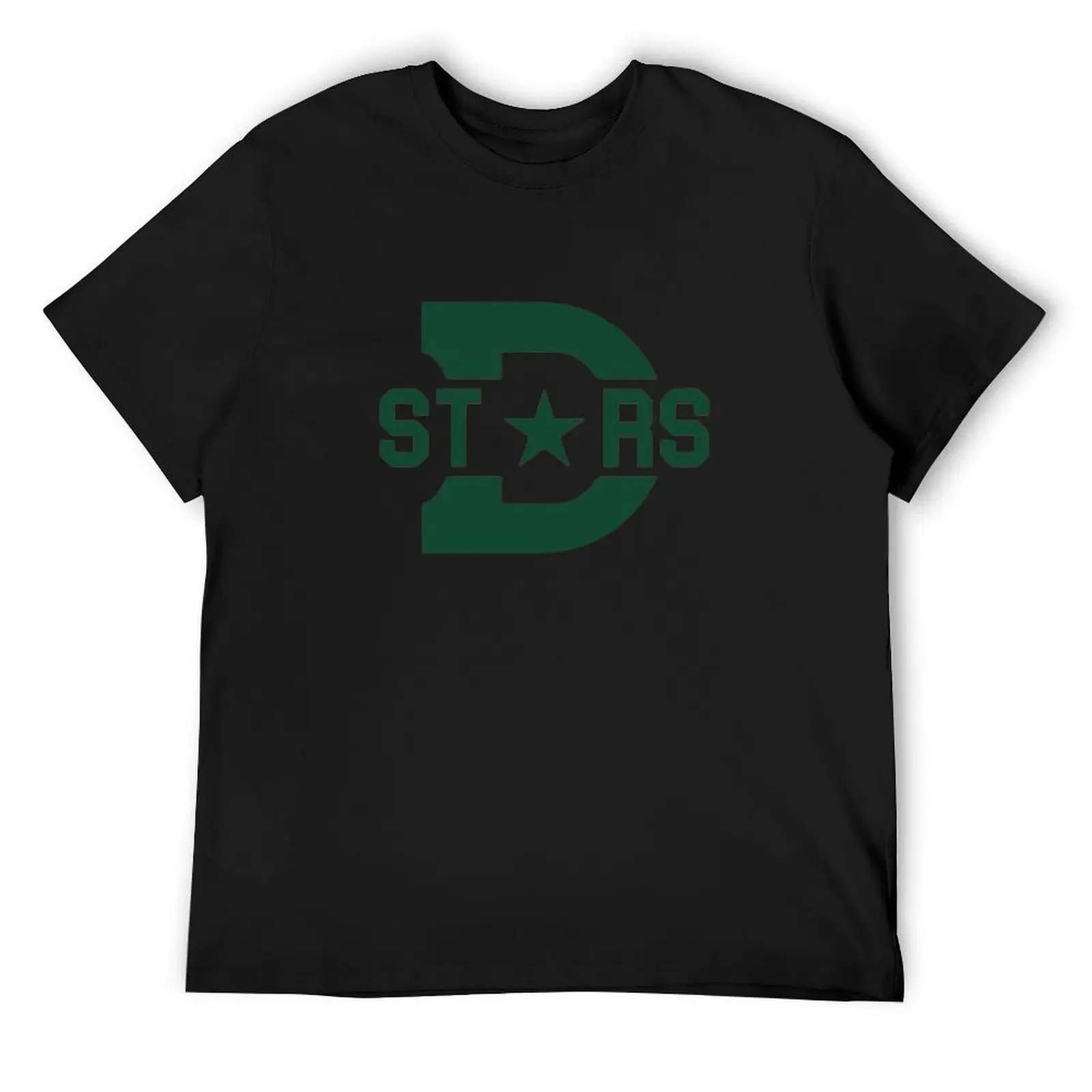 

Dallas Stars Letter Mark T-Shirt korean fashion kawaii clothes Man t-shirt mens plain t shirts