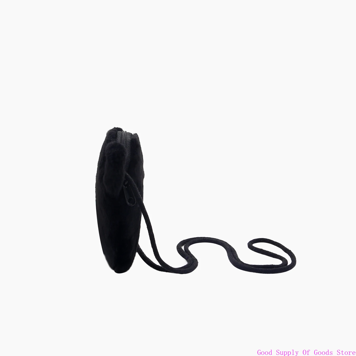 Милая детская сумка с рисунком милого кота, сумка через плечо, кошелек для монет, мини-сумка из плюшевого материала для мальчиков и девочек