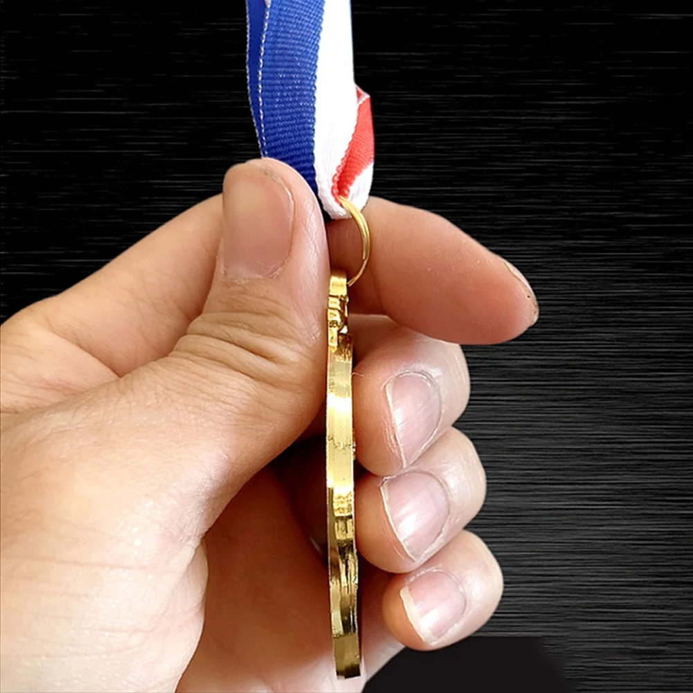 

5cm Swimming Medal Competition Awards with Neck Ribbon Metal Winner Medals Gold/Silver/Bronze Medal for Sports Competition