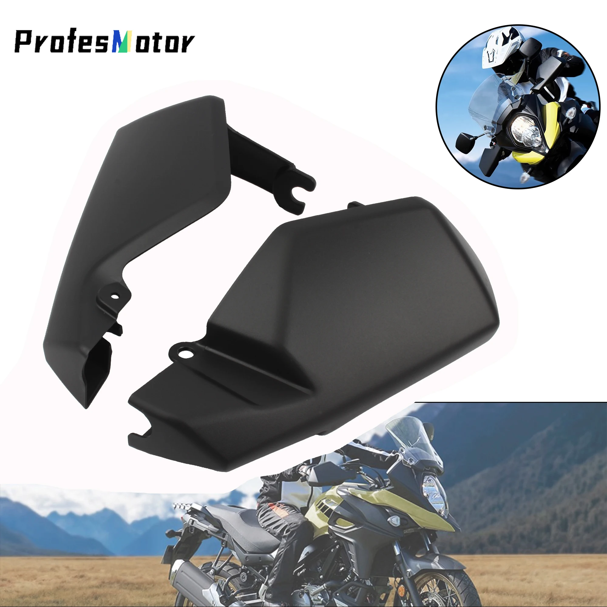 

For Suzuki DL650 Motorcycle Handguard Protection V-Strom 2004-2022 Handguards Shield Guards Hand Wind Dirt Pit Bike Accesorios