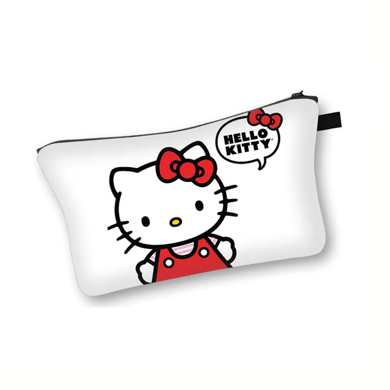 Borsa per il trucco Sanrio hellokid mymelody Girls Cute Makeup Bag tovagliolo sanitario chiave cosmetica cuffia borsa per la conservazione della