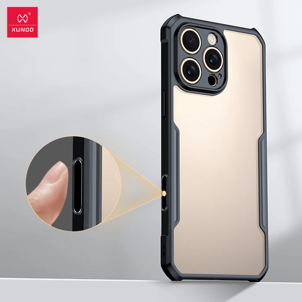 Xundd For iPhone 16 Pro 16 Pro Max Case with Camera Control Capture Button Airbag Shockproof Protective Magnetic Stand  Case