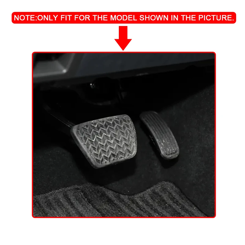 For Toyota Land Cruiser Prado J250 2024 2025 2026 Aluminium Alloy Car Accelerator Brake Rest Pedals Rest Non-slip Pedal Cover