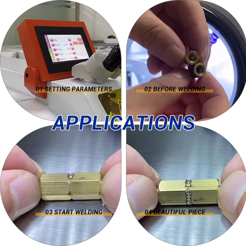 200w Portable Mini YAG Laser Machine for Stainless Steel Gold Silver Desktop Welder for Jewelry Spot Welding Machine Price